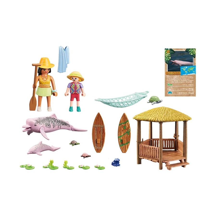 Playmobil PM7143 Tur De Vaslit Cu Delfini - poza 3