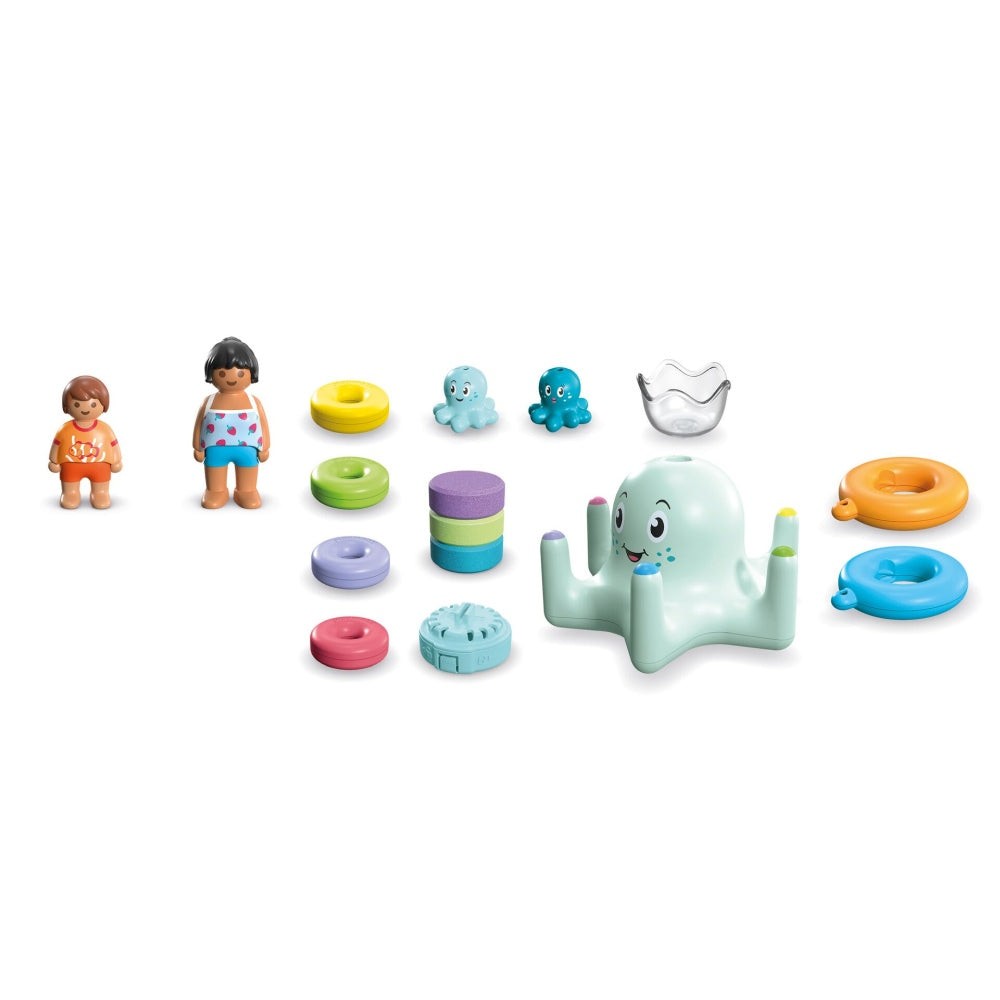 Playmobil PM71438 Junior Aqua si Tinti Calamar Colorat - poza 2