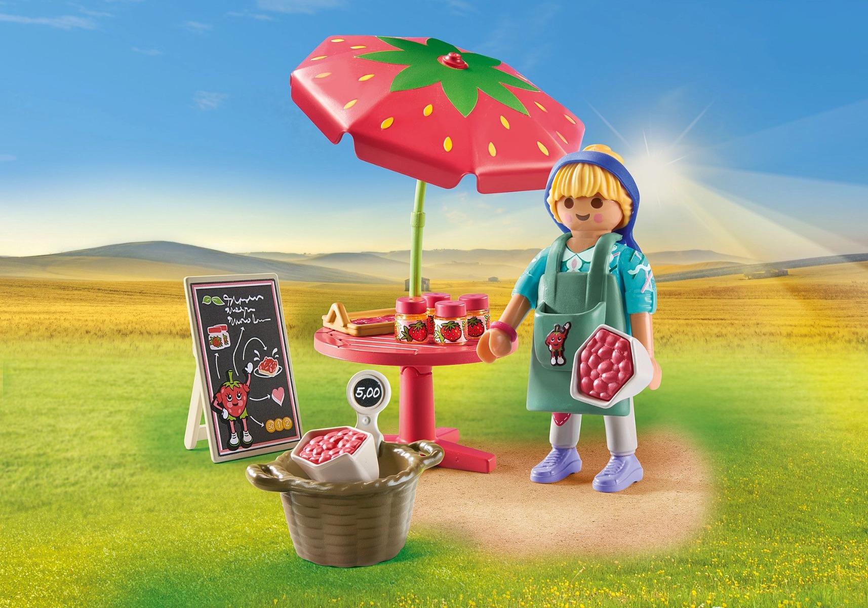 Playmobil PM71445 Stand Pentru Vanzare De Gemuri - poza 2