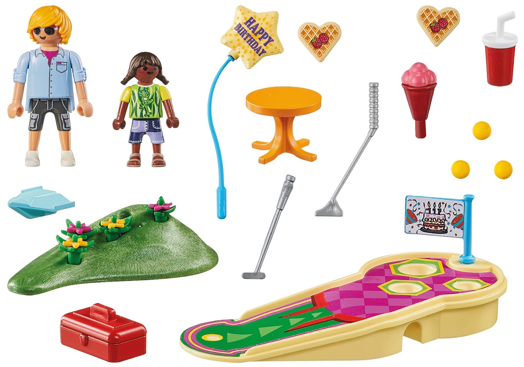 Playmobil PM71449 Set Mini Golf - poza 3