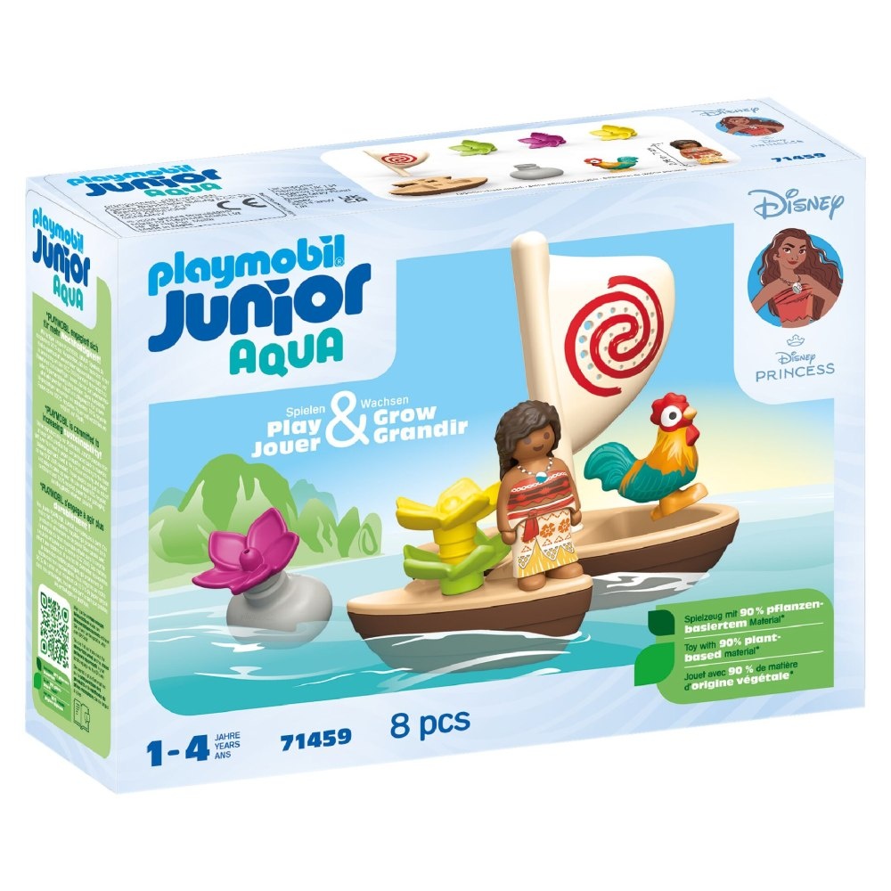 Playmobil PM71459 Playmobil Junior Disney Barca Cu Vela A Moanei - poza 1