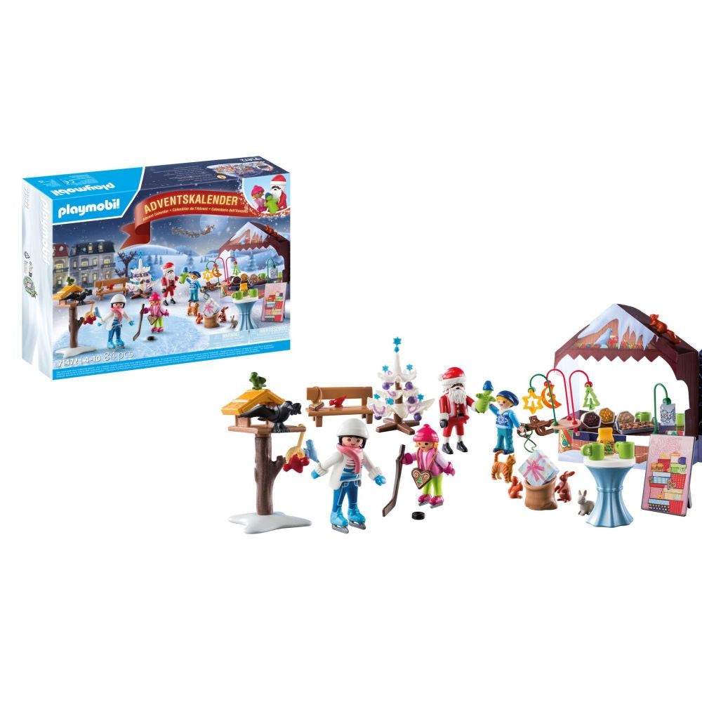 Playmobil PM71472 Calendar Targ de Craicun - poza 4