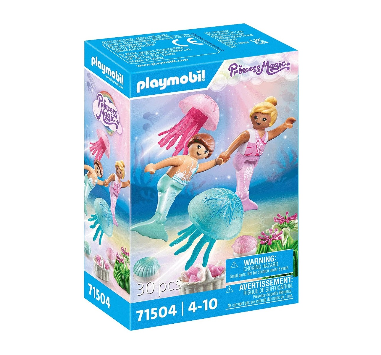 Playmobil PM71504 Copii Sirene cu Meduze - poza 1