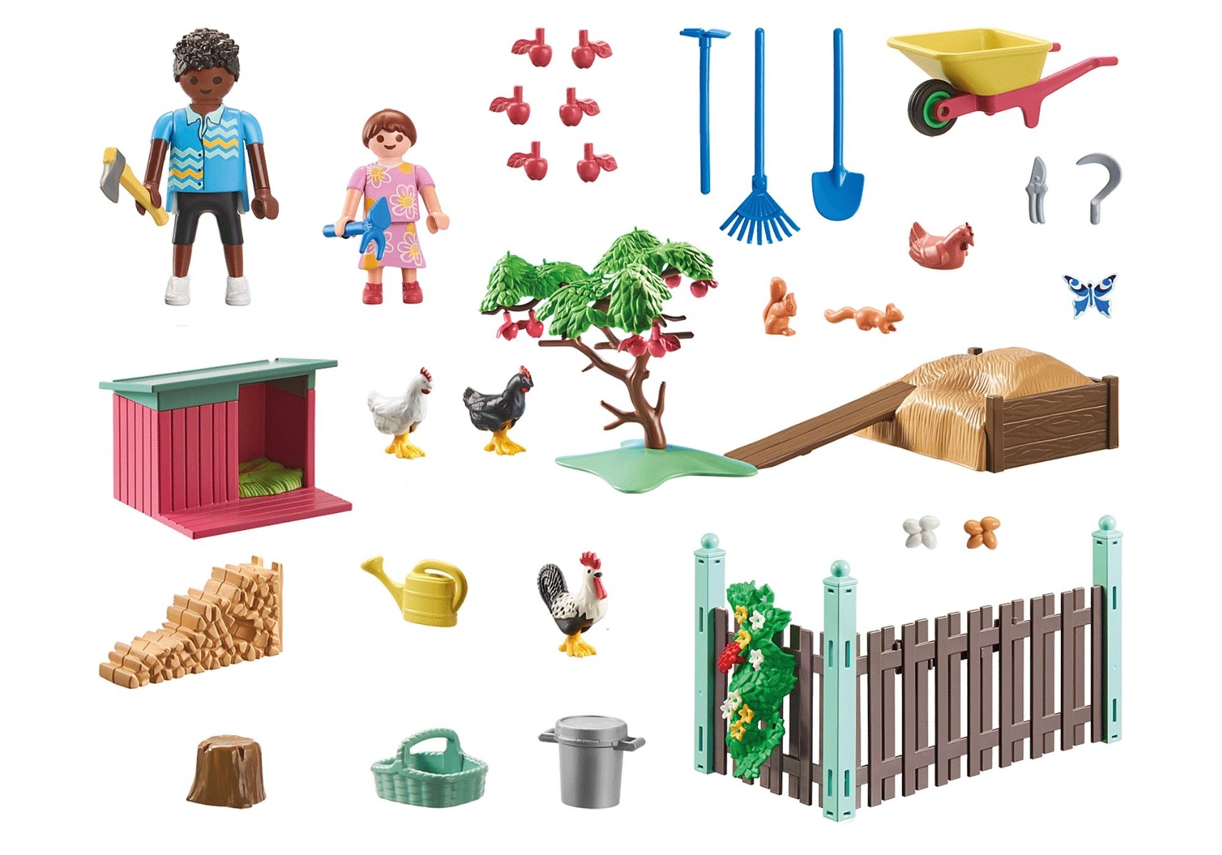 Playmobil PM71510 Mica Ferma De Pui Din Gradina Casutei - poza 3