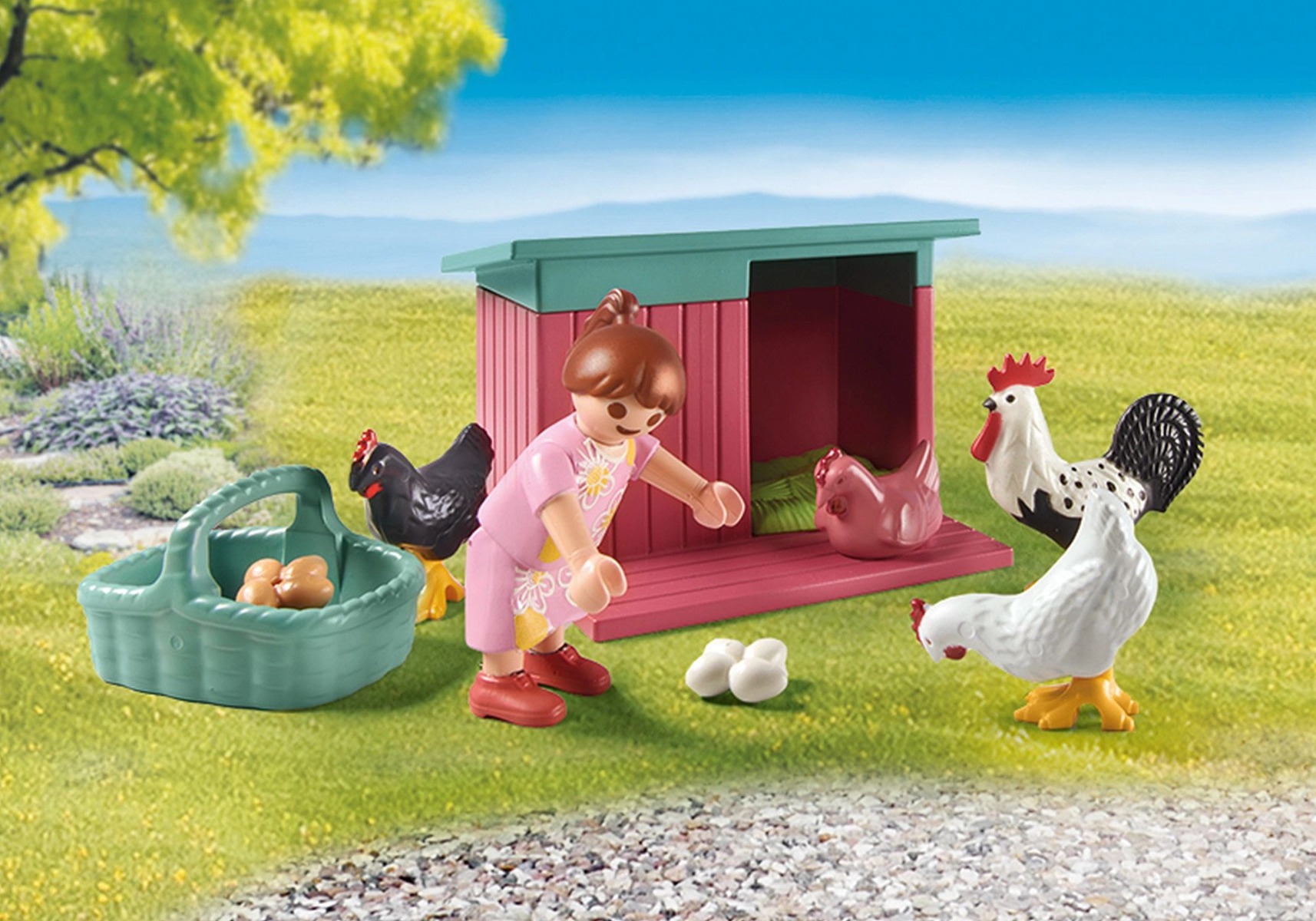 Playmobil PM71510 Mica Ferma De Pui Din Gradina Casutei - poza 5