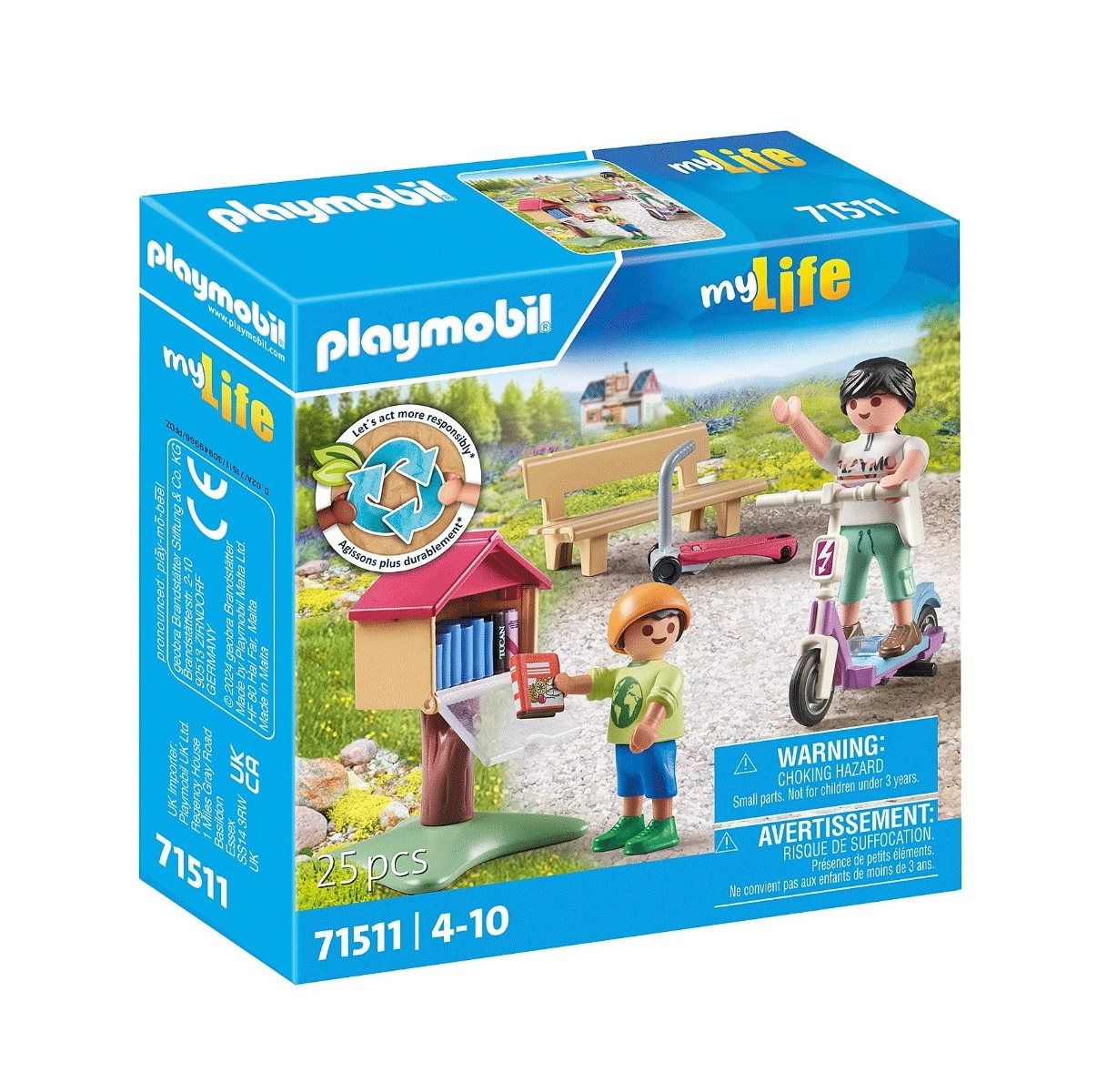 Playmobil PM71511 Schimb De Carti Pentru Pasionatii De Lectura - poza 1