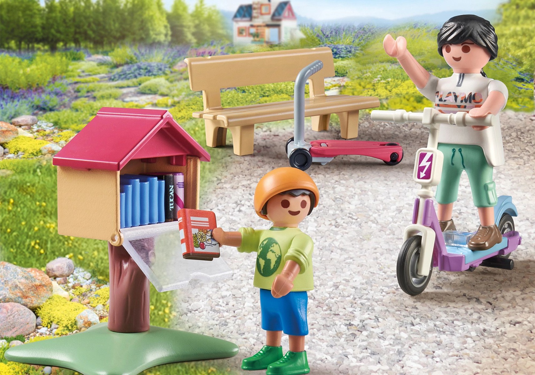 Playmobil PM71511 Schimb De Carti Pentru Pasionatii De Lectura - poza 2