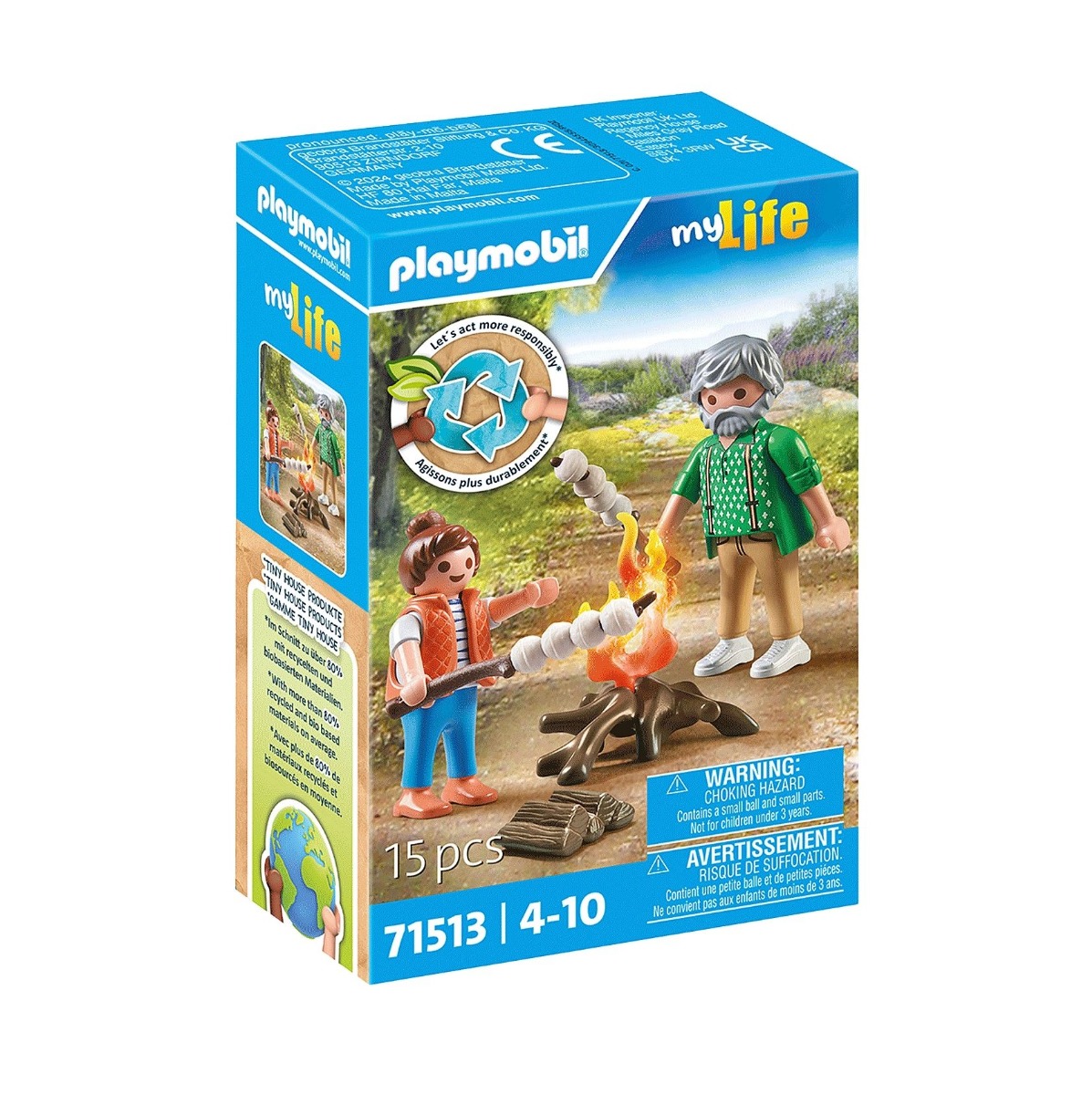 Playmobil PM71513 Foc De Tabara Cu Bezele - poza 1