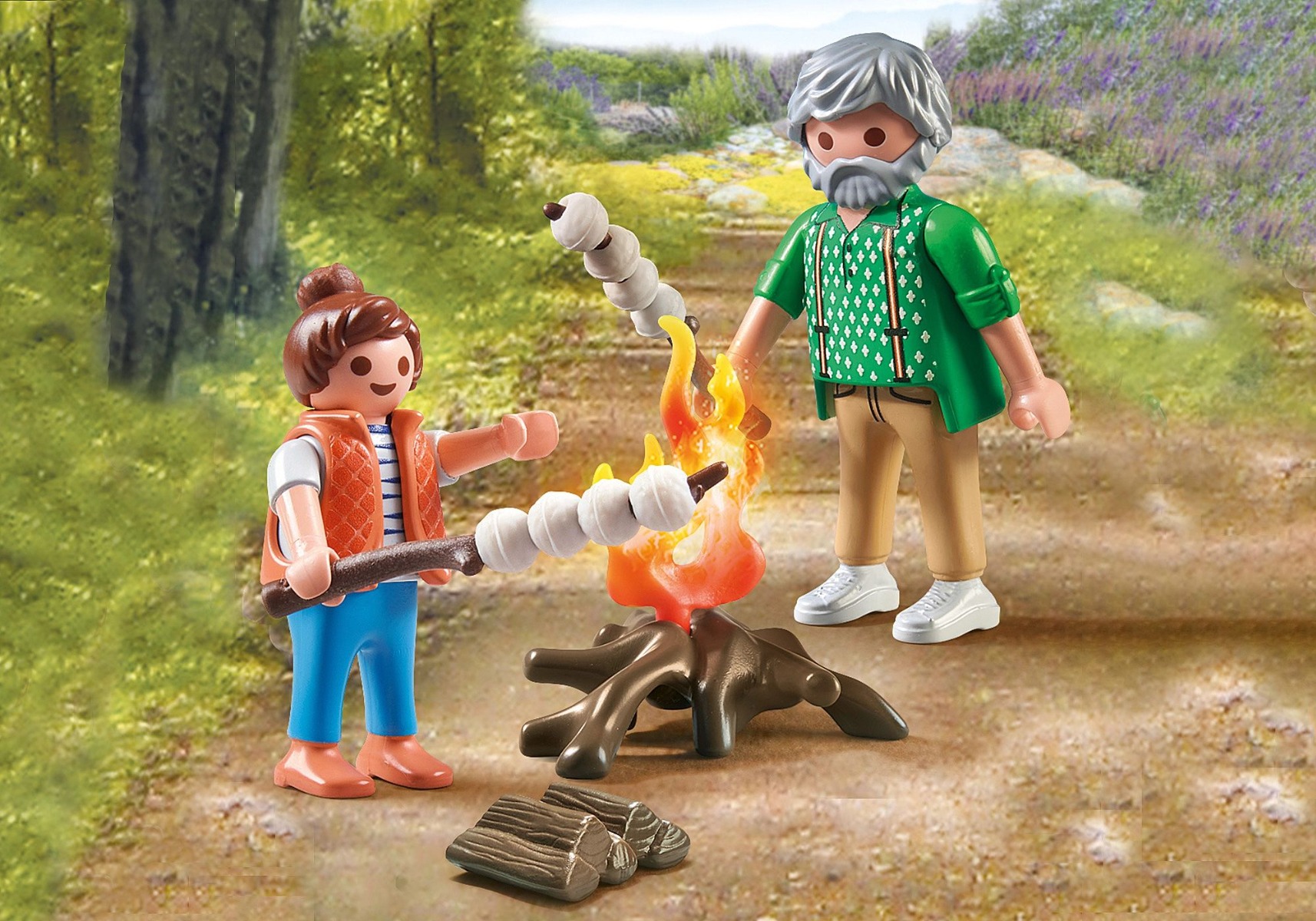 Playmobil PM71513 Foc De Tabara Cu Bezele - poza 2
