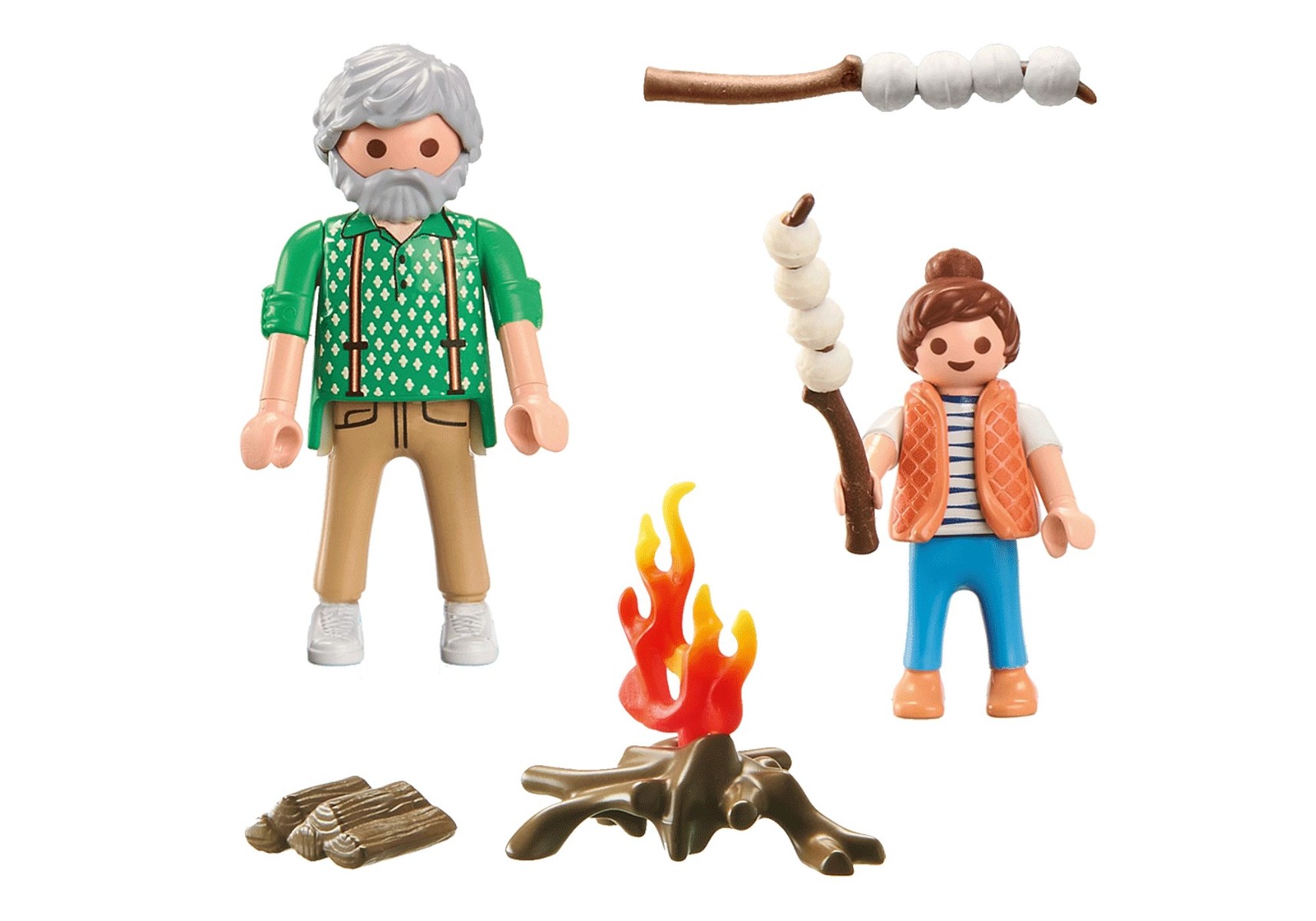 Playmobil PM71513 Foc De Tabara Cu Bezele - poza 3