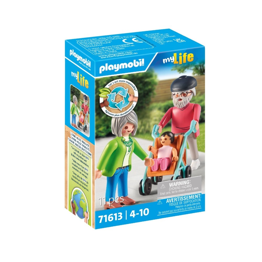 Playmobil PM71613 Bunici Si Bebelus - poza 2