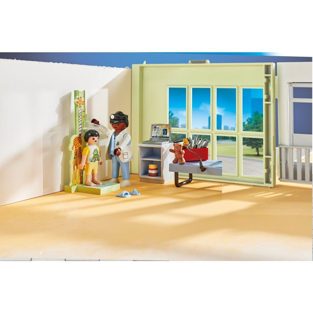 Playmobil PM71619 Pediatru Cu Copil Si Ursulet - poza 4