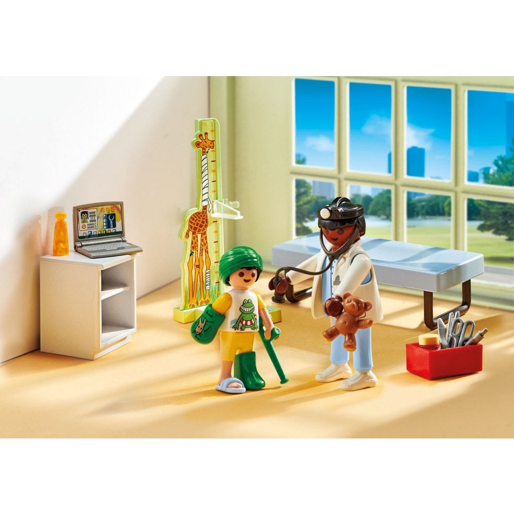 Playmobil PM71619 Pediatru Cu Copil Si Ursulet - poza 5