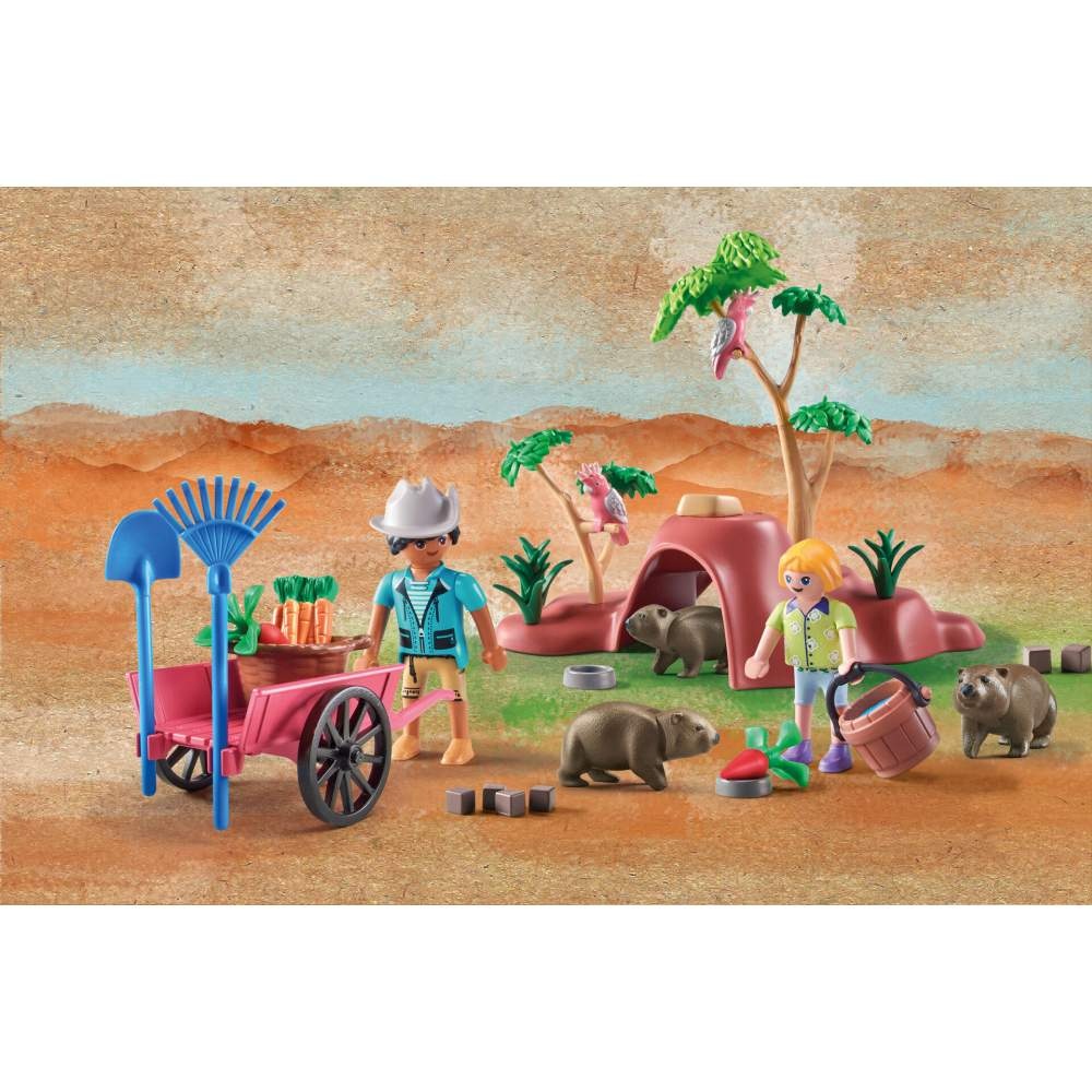 Playmobil PM71625 Adapost Pentru Wombat - poza 4