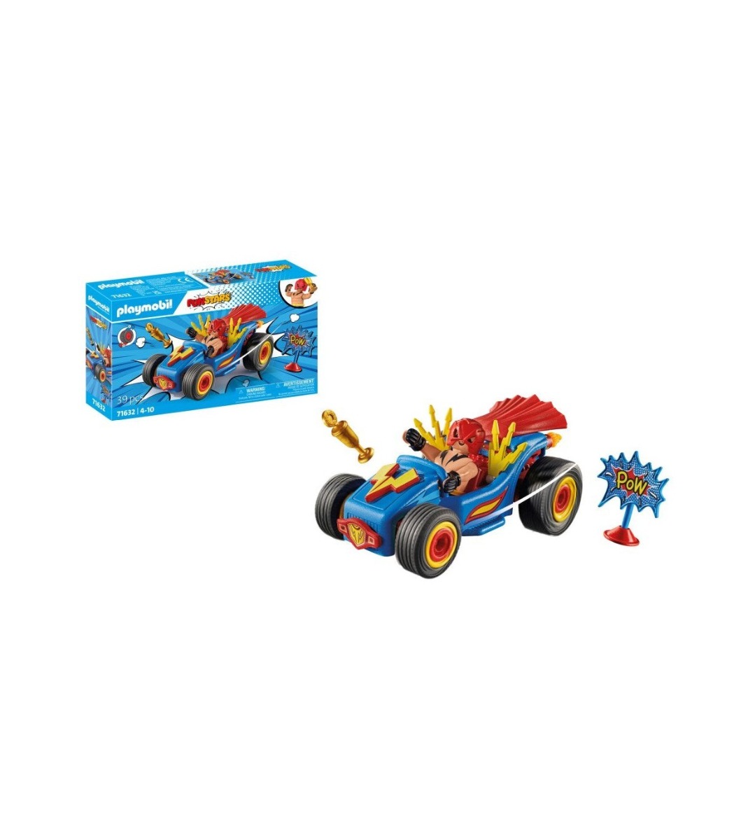 Playmobil PM71632 Kart Pullback Wrestling - poza 1