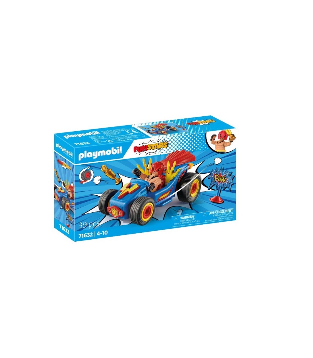Playmobil PM71632 Kart Pullback Wrestling - poza 2