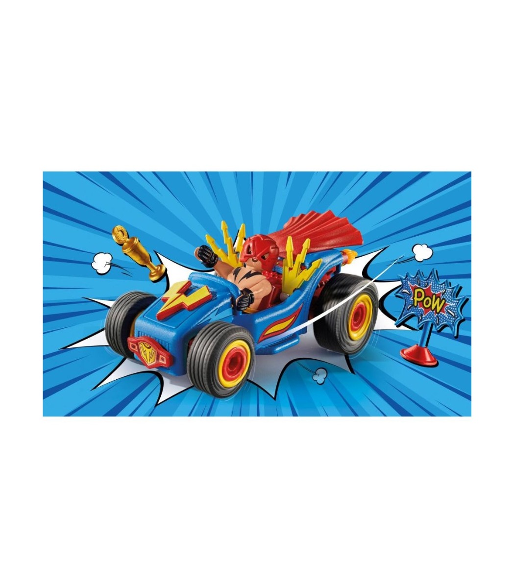 Playmobil PM71632 Kart Pullback Wrestling - poza 3