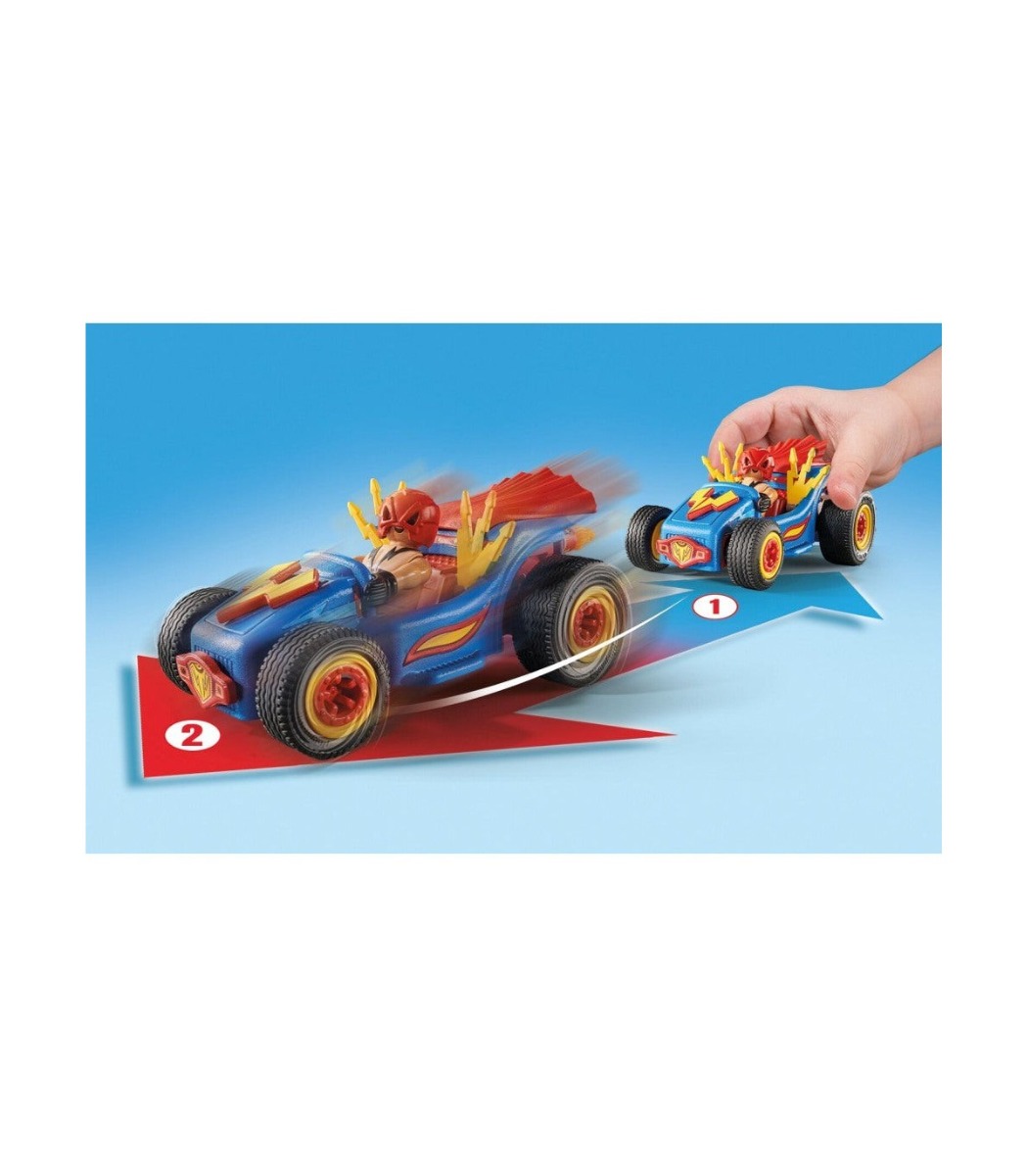 Playmobil PM71632 Kart Pullback Wrestling - poza 4
