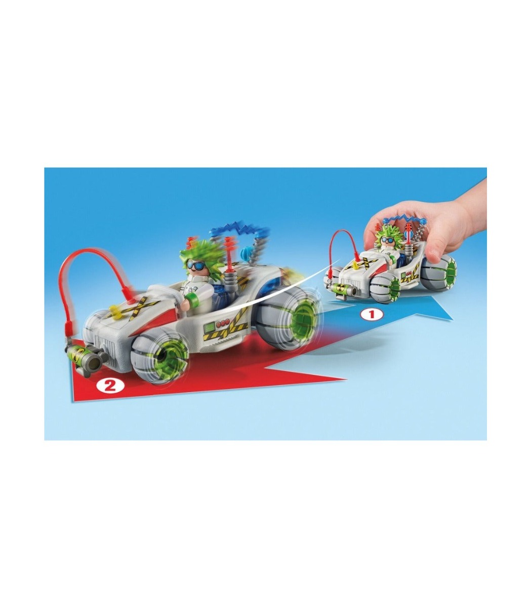 Playmobil PM71633 Kart Pullback Profesor - poza 4