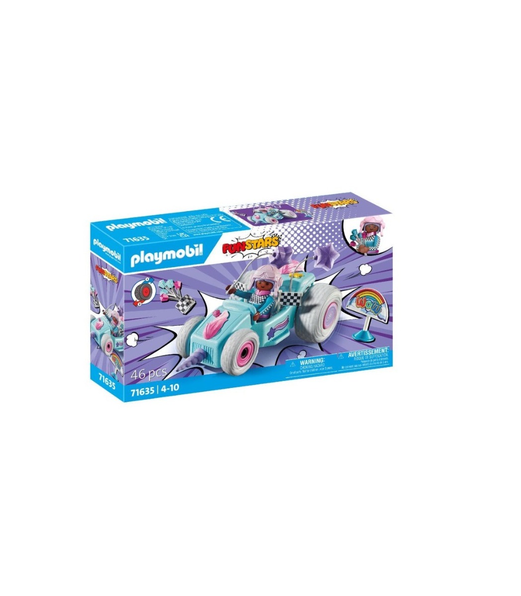 Playmobil PM71635 Kart Pullback Unicorn - poza 2