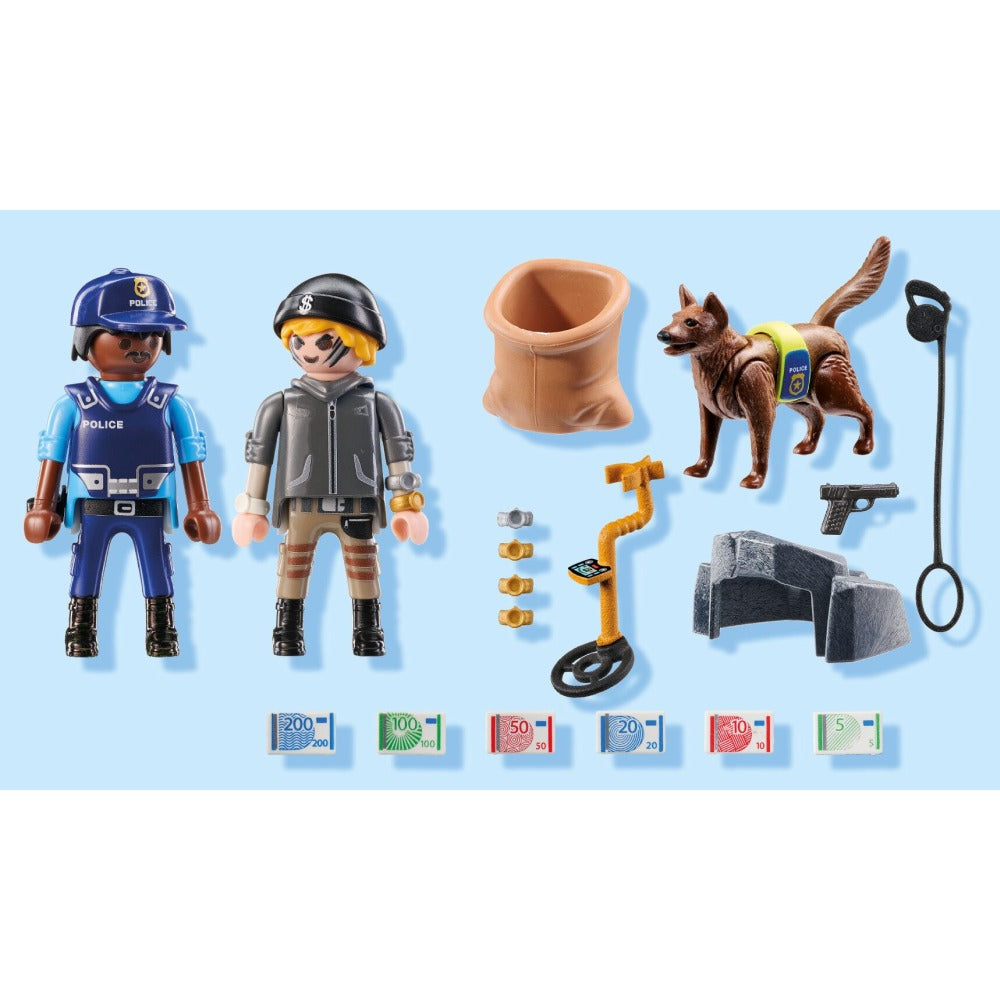 Playmobil PM71731 Operatiunea de cautare a politistului - poza 3