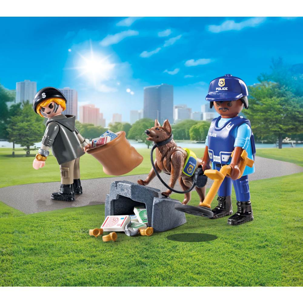 Playmobil PM71731 Operatiunea de cautare a politistului - poza 4