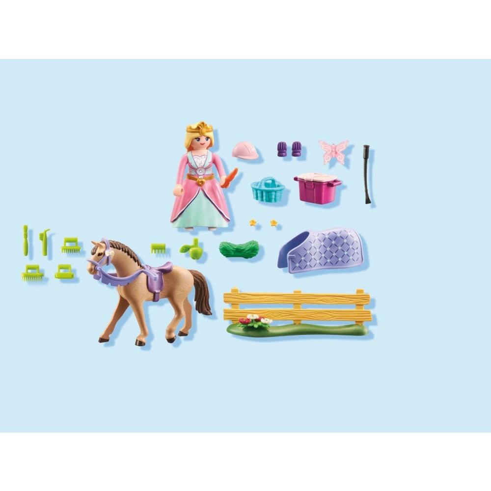 Playmobil PM71801 Set Starter Printesa si Calut - poza 5