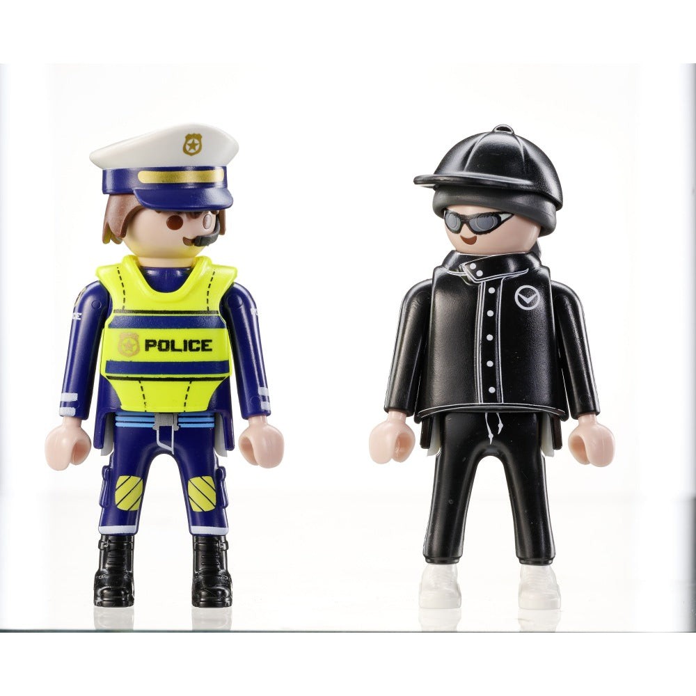 Playmobil PM71804 Set 2 figurine Politist si hot - poza 3