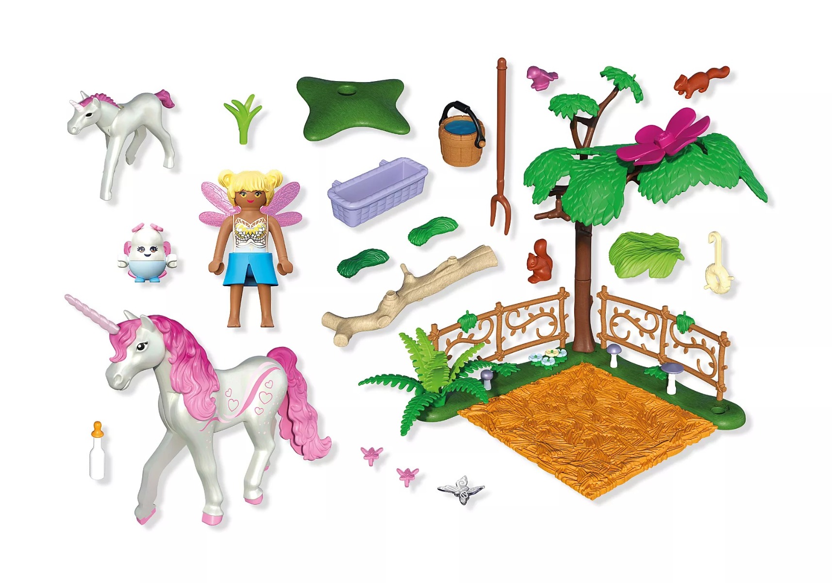 Playmobil PM71839 Jucarie de rol Playmobil Grajdul fermecat al unicornilor - poza 2