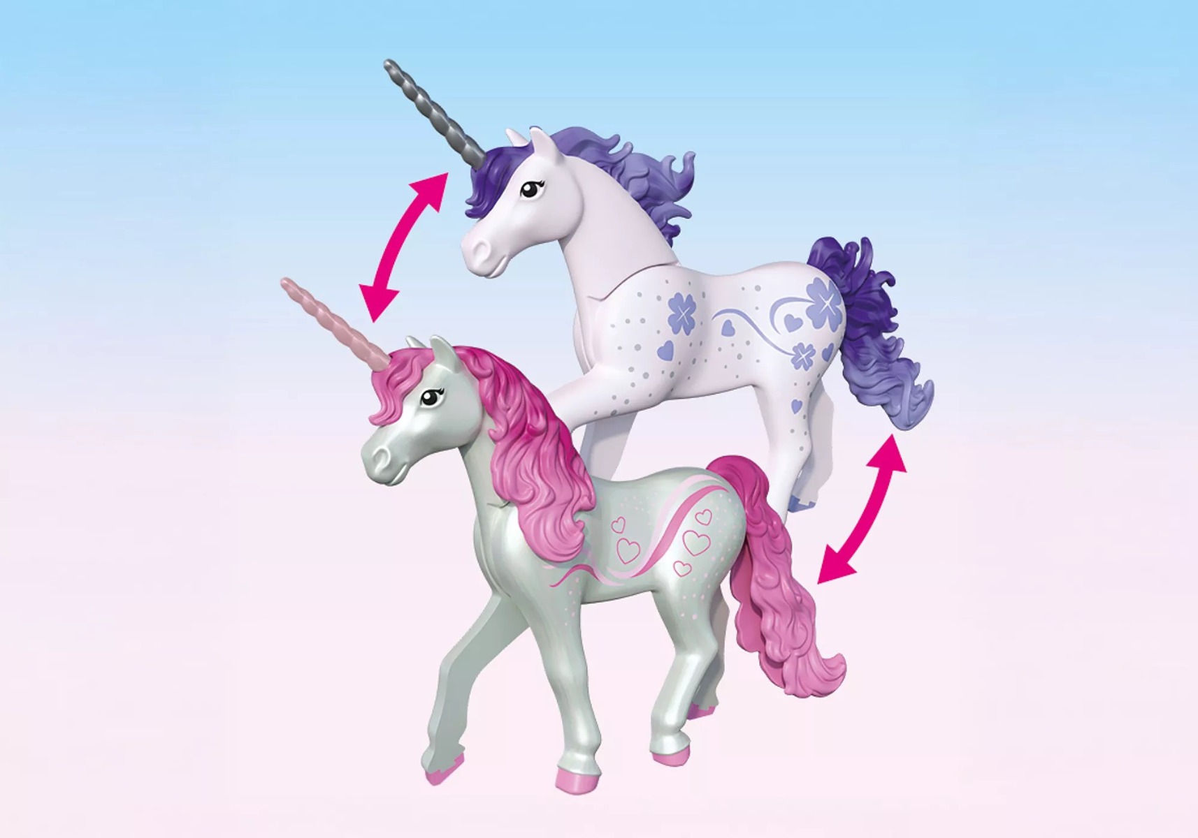 Playmobil PM71839 Jucarie de rol Playmobil Grajdul fermecat al unicornilor - poza 5