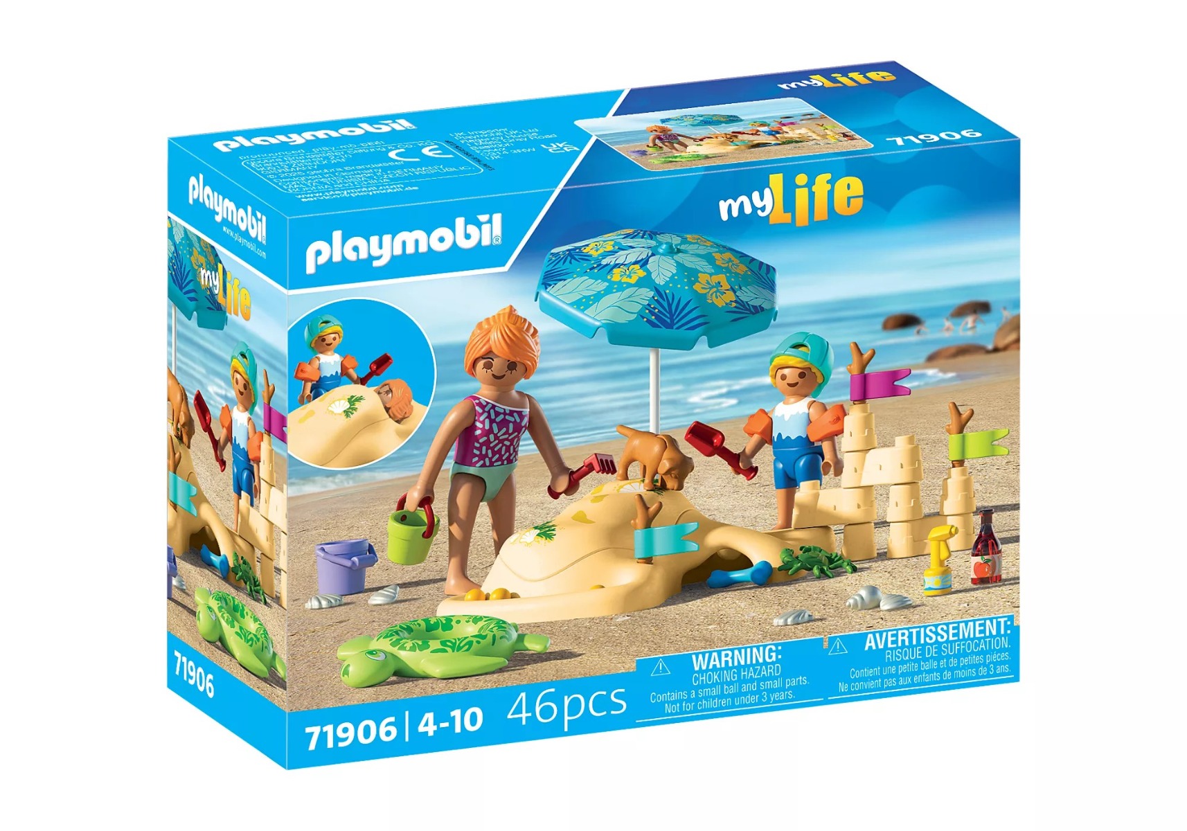 Playmobil PM71906 Jucarie de rol Playmobil Distractie in familie la plaja - poza 1