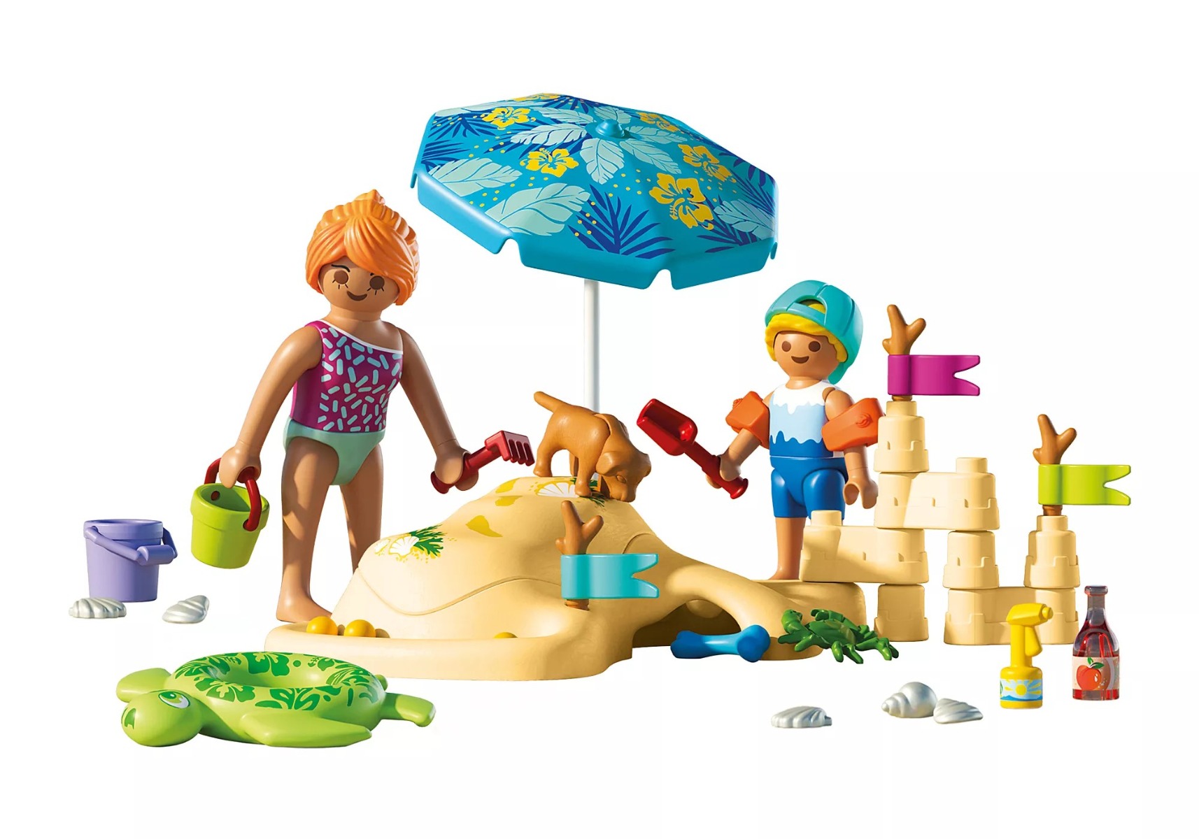 Playmobil PM71906 Jucarie de rol Playmobil Distractie in familie la plaja - poza 4