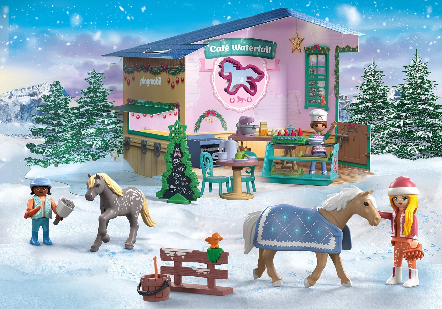 Playmobil PM71952 Calendar de Craciun Cafeneaua cu delicii - poza 3