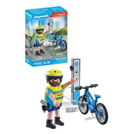 Playmobil - Politist cu bicicleta - poza 1