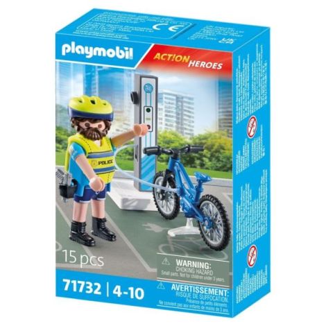 Playmobil - Politist cu bicicleta - poza 3