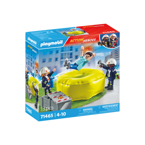 Playmobil-POMPIER CU SALTEA DE AER