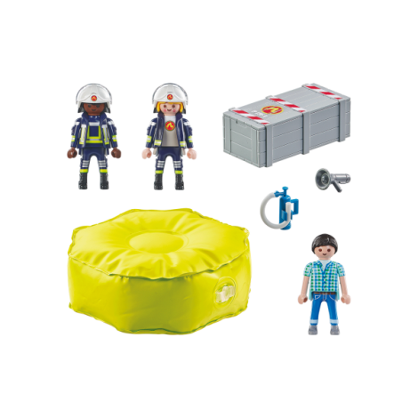 Playmobil-POMPIER CU SALTEA DE AER - poza 2
