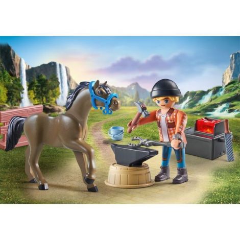 Playmobil - Potcovar Cu Calut - poza 1