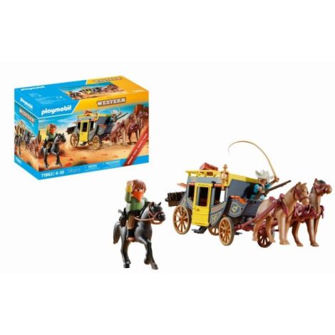 Playmobil - Promo Pack Diligenta din Vestul salbatic - poza 1