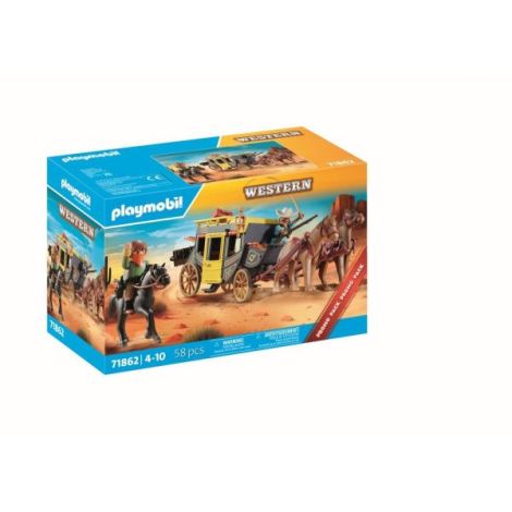 Playmobil - Promo Pack Diligenta din Vestul salbatic - poza 2