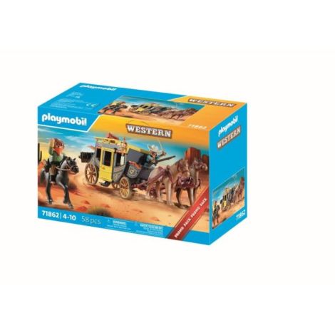 Playmobil - Promo Pack Diligenta din Vestul salbatic - poza 3
