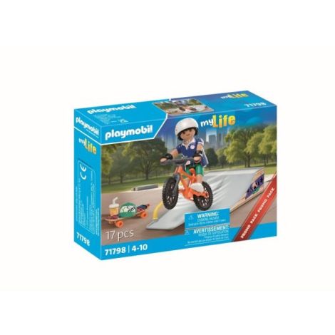 Playmobil - Promo Pack figurina Skater si rampa - poza 2