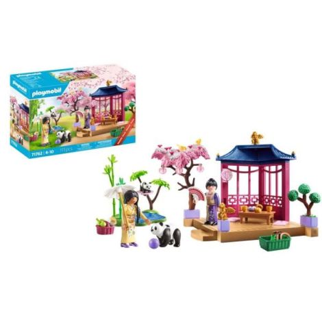 Playmobil - Promo Pack Gradina asiatica cu urs panda - poza 1