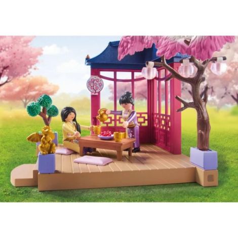 Playmobil - Promo Pack Gradina asiatica cu urs panda - poza 5