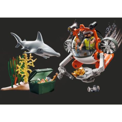 Playmobil - Promo Pack vanatoarea comorii cu submarin - poza 5