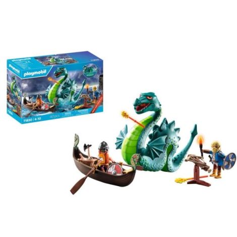 Playmobil - Promo Pack Viking cu monstru marin - poza 1