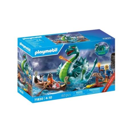Playmobil - Promo Pack Viking cu monstru marin - poza 2