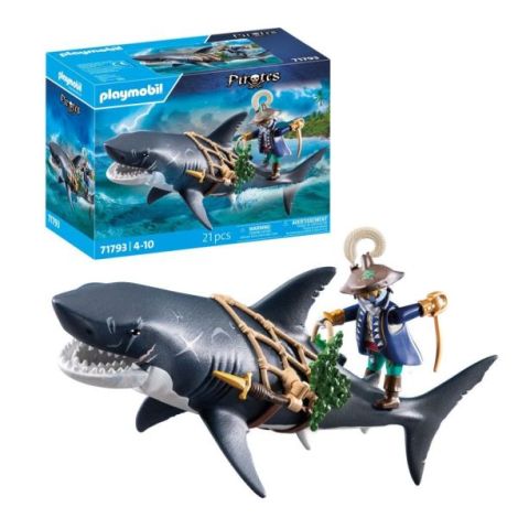 Playmobil - Rechin urias cu pirat Playmobil - poza 1