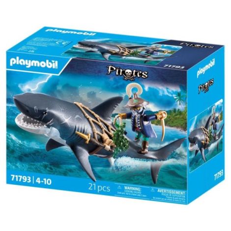 Playmobil - Rechin urias cu pirat Playmobil - poza 3