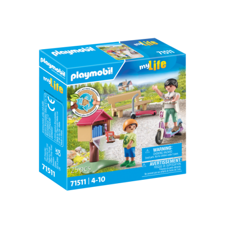 Playmobil-SCHIMB DE CARTI PENTRU PASIONATII DE LECTURA